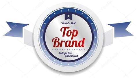 Top Brand Product Label Sticker Stock Vector Image By ©vectorfirst