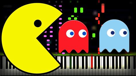 👾 Ost Pac Man Theme Song Piano Tutorial Sheet Music Midi Youtube