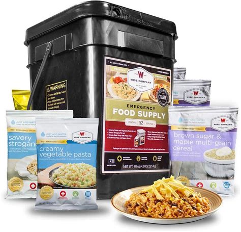 If you're looking to get started with survival and emergency food preparedness, wise food storage is a great company choose. Wise Company, Emergency Food Supply, Drink and Entree ...