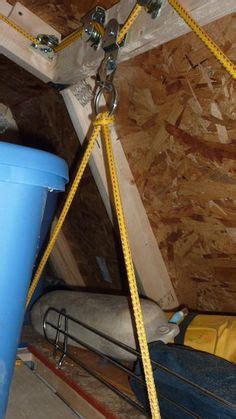 Diy attic lift pulley system. Superb Attic Hoist #7 Attic Lift Pulley Design | Attic ...