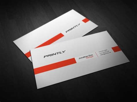 14 Free Business Card Psd Template Images Free Business For Free