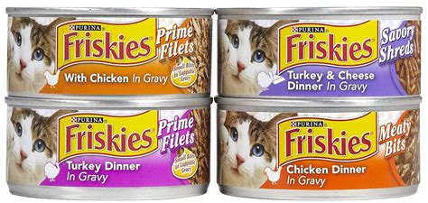 Divide into two or more meals. Friskies Canned Cat Food Poultry Variety Pack 5.5 oz ...