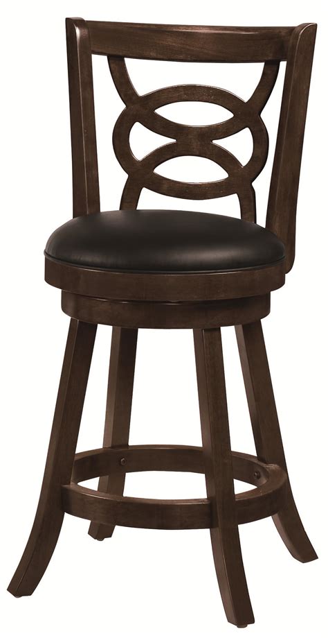 Coaster Dining Chairs And Bar Stools 24 Swivel Bar Stool With