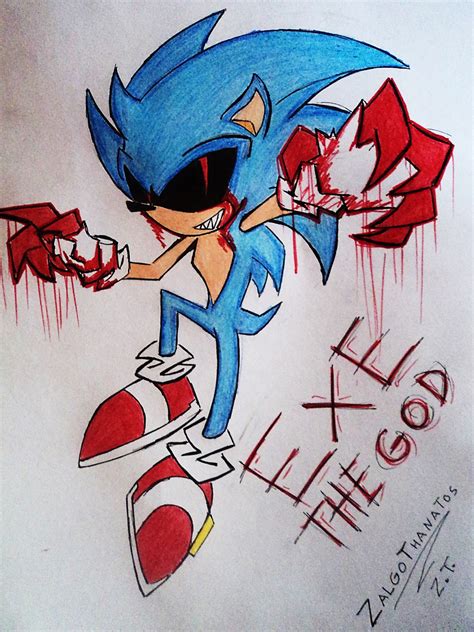 Sonic Exe Dibujos Chidos De Sonic Exe Imagenes De Sonic Para Dibujar