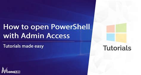 How To Run Powershell As Administrator Open Powershell As Admin