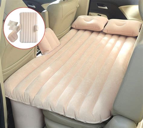 Ada Inflatable Travel Car Bed Air Sofa With Two Inflatable Pillow For