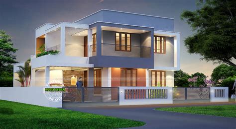 Best Contemporary Inspired Kerala Home Design Plans Acha