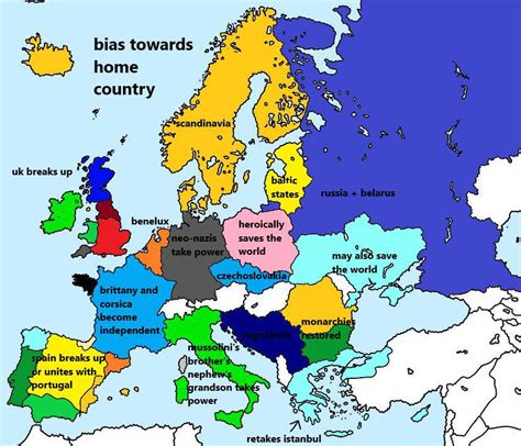Alternate Future Of Europe In A Nutshell Rmapping