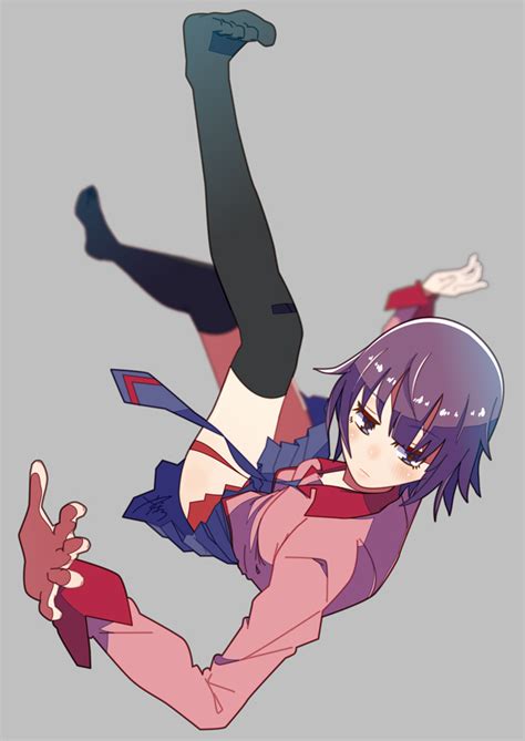 Senjougahara Hitagi Monogatari Drawn By Yadokugaeru Danbooru