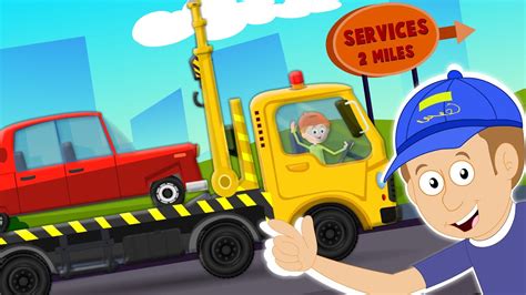 Kids will love this truck version of. Tow Truck Song | Nursery Rhymes For Baby And Childrens ...