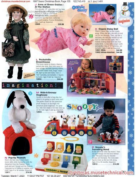 1997 Sears Christmas Book Page 135 Catalogs And Wishbooks