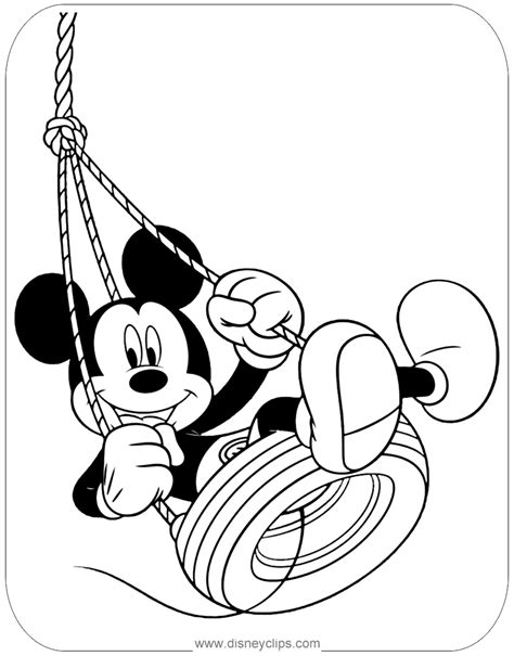 Free printable mickey mouse coloring pages for kids. Mickey Mouse Coloring Pages 2 | Disneyclips.com