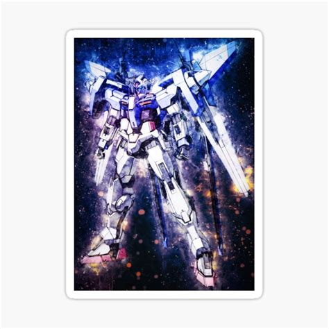 Gn 001 Gundam Exia Mobile Suit Gundam 00 Sticker For Sale By