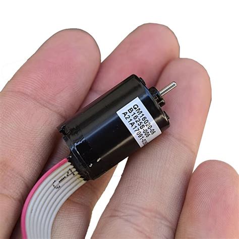 B1625s Mini 16mm Brushless Motor Inner Rotor 3 Phase 8 Wire With Hall