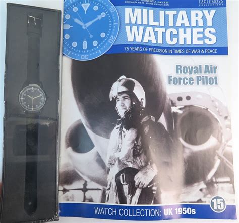 Military Watches Magazine Vol 15 Uk 1950s Royal Air Force Pilot By