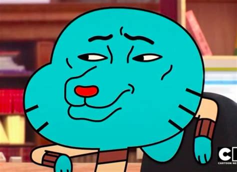 Gumball Disgusted Face