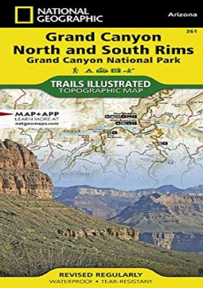 Pdf Grand Canyon North And South Rims Grand Canyon National Park National Geographic Trails