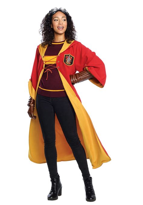 Harry Potter Gryffindor Quidditch Costume For Adults