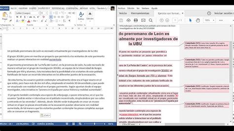 Microsoft Word 2013 Ejercicio Guiado Sobre Formato De Párrafo Y De
