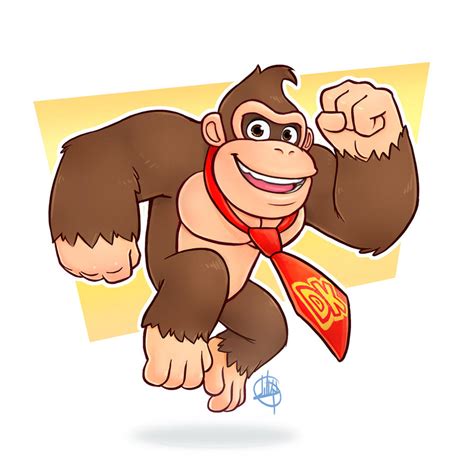 Ilustraciones De Donkey Kong