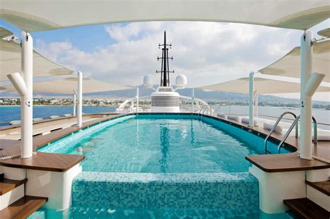 106m custom superyacht swimming pool luxury yacht browser by charterworld superyacht charter
