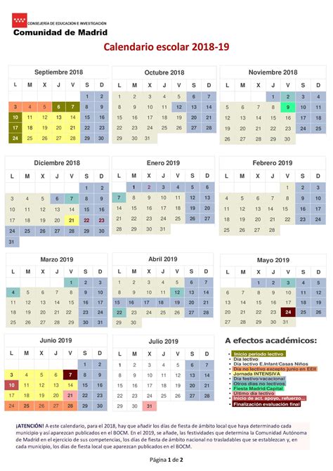 Calendario Escolar 19 20 Dy Calendario Escolar 2019 2020 En Excel Images