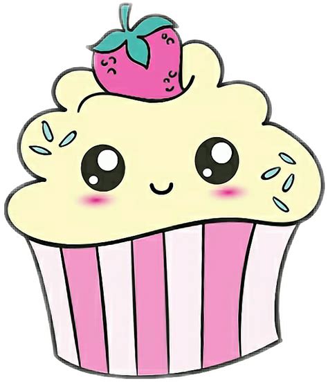 Kawaii clipart cupcake, Kawaii cupcake Transparent FREE for download on ...