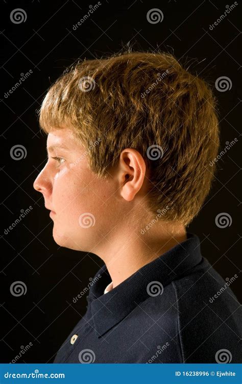 Profile Teenage Boy Stock Photo Image Of Portrait Handsome 16238996