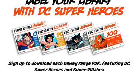 The Library Voice Super Heroes To Label Your Library From Capstone