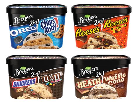 Hybrid Confection Ice Creams Breyers 2in1
