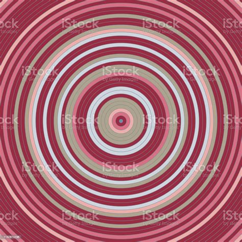 Abstract Concentric Circle Elements Backgrounds Vector Pattern Stock