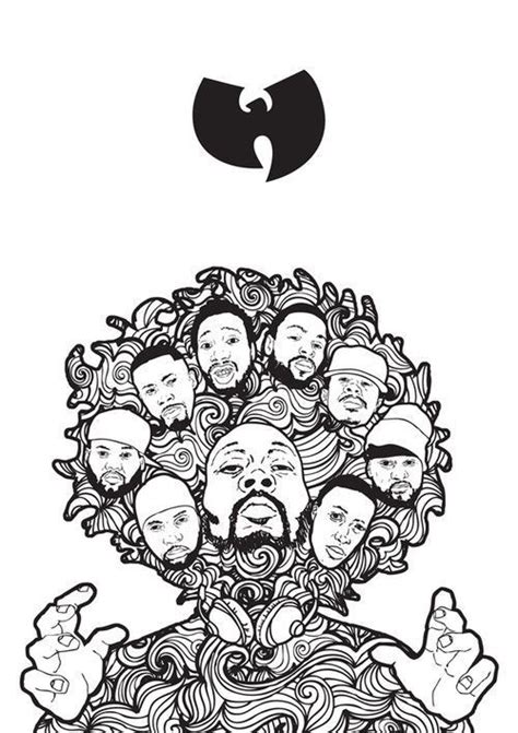 Pin By Samantha Savoca On Artistically Inclined Hip Hop Art Wu Tang