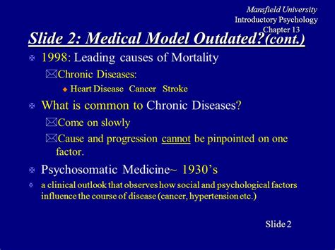 Mansfield University Introductory Psychology Chapter 13 Slide Slide 1