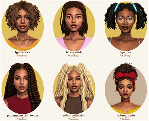 15 Cc Creators You Should Check Out If You Love Maxis Match Hair