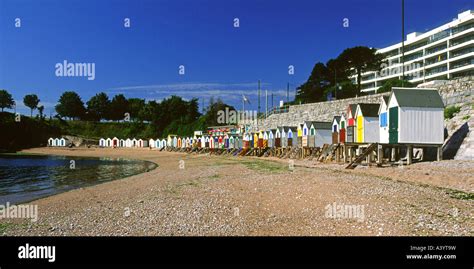 Colourful Beach Huts Torquay Devon Hi Res Stock Photography And Images