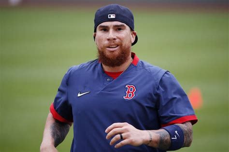 Boston Red Soxs Christian Vazquez Had Wife Gaby Feed Pitching