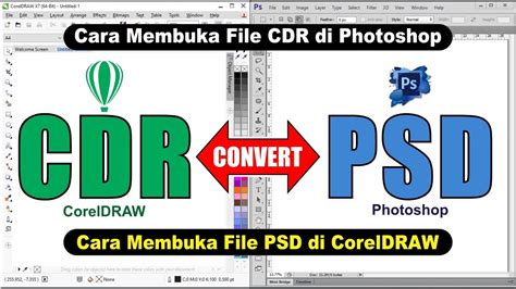 Open Cdr File In Photoshop And Open Psd File In Coreldraw Tips Dan
