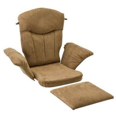 I need to buy replacement cushions or at least find a place to reupholster these ones but i am not crafty at all. Shermag Glider Rocker Cushion Set - Peat (Fits Model 37908 ...