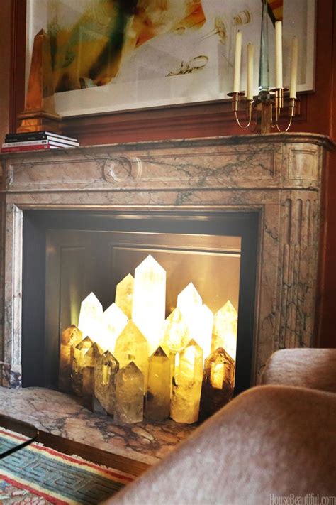 What To Put In Your Fireplace Besides Logs Selenite Crystals Nice And Wax Paper