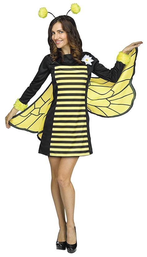 Bee My Honey Womens Adult Cute Bumblebee Halloween Costume Ml