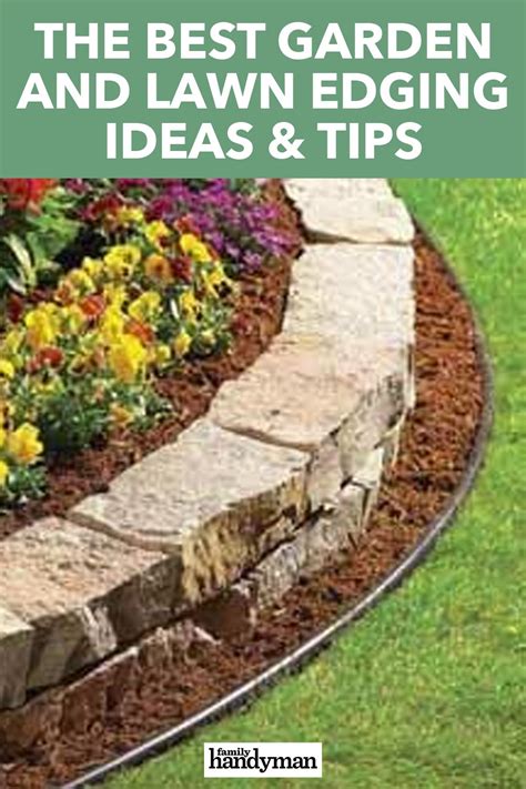 The Best Garden And Lawn Edging Ideas And Tips In 2020 Lawn Edging