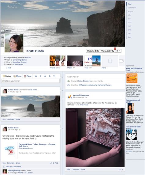Facebook Timeline The Meaning Of Change