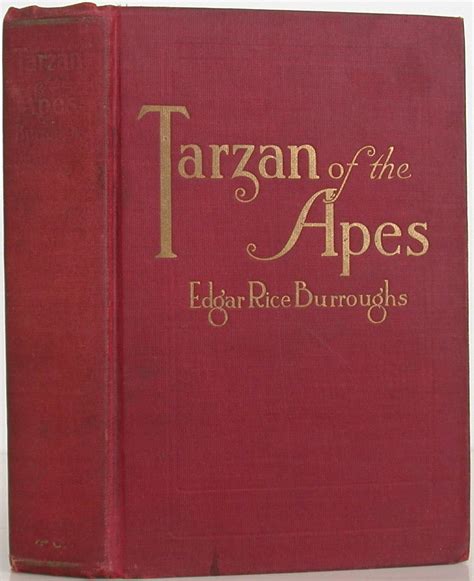 Tarzan Of The Apes By Burroughs Edgar Rice 1914