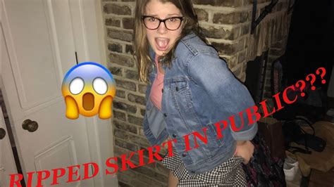 Ripped My Skirt In Public Taylors Weekly Vlog Youtube