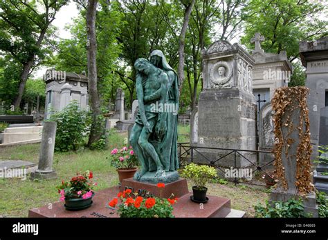 The Pere Lachaise Cemetery Paris France Europe Stock Photo Alamy