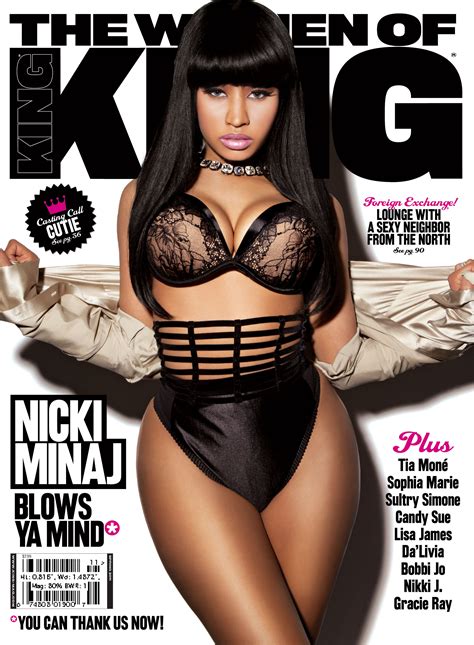Nicki Minaj Covers King Magazine Hiphop N More
