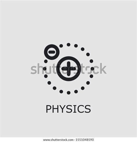 Professional Vector Physics Icon Physics Symbol Stock Vector Royalty