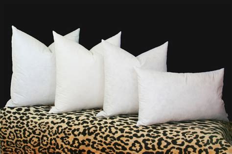 feather down pillow inserts 90 10 16x16 18x18 20x20 22x22 etsy