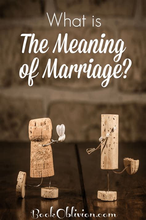 Only at word panda dictionary. What is the Meaning of Marriage? - Book Oblivion