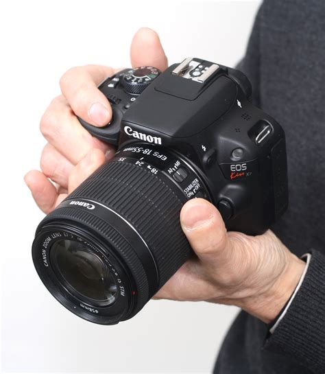 Recently seen out in the wild is the canon eos kiss x7 which looks to be a smaller and lighter version of canon's eos rebel dslr lineup. CAMERA MITSUBA: EF-S18-55IS STM Lens Kit, Canon EOS Kiss ...